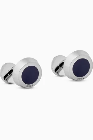 HUGO BOSS Simony Round Cufflinks