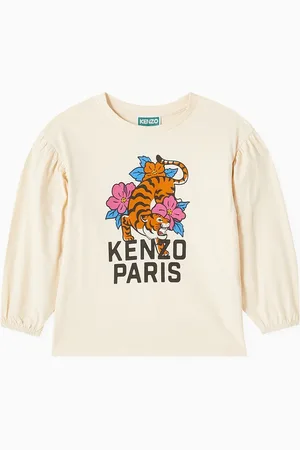 Kenzo Logo Print T-shirt in Cotton