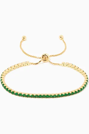 TAI Jewelry Pavé Bolo Tennis Bracelet