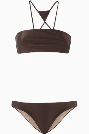 Adriana Degreas Halterneck Bikini Top in Stretch Nylon