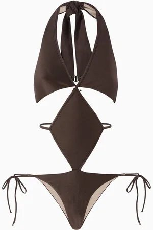 Adriana Degreas Cut-out One-piece Swimsuit in Lycra