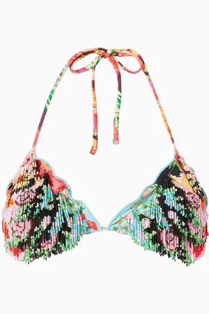 Agua Bendita Lolita Fringe Bikini Top