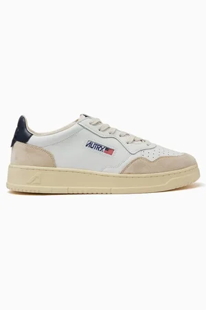 Autry Medalist Low Sneakers in Leather & Suede