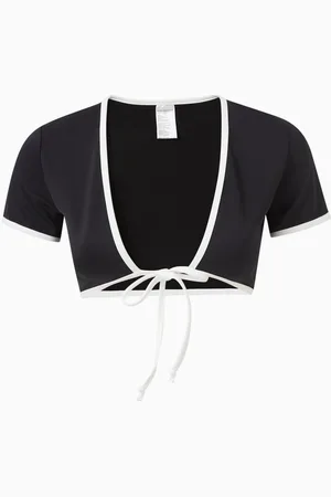 GOOD AMERICAN Swim Bikini Top in Nylon Blend