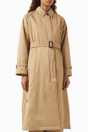 Max Mara Trafoi Reversible Trenchcoat in Cotton-blend