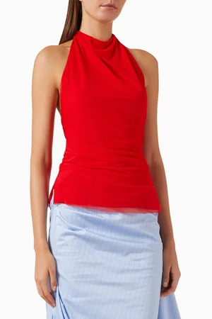 SIR Jacques Halter Top in Mesh