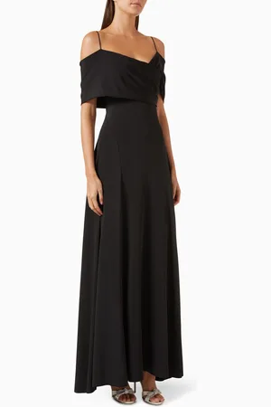 Sandra Mansour Luminous Linger Maxi Dress in Jersey