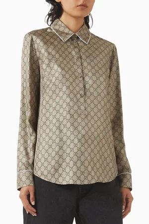 Gucci GG Button Shirt