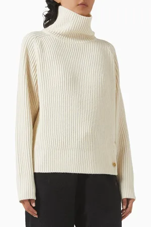 DUNST Turtleneck Sweater in Ribbed-wool