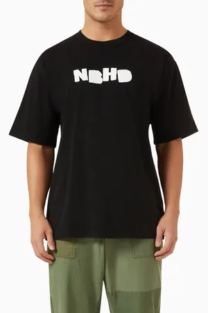 NEIGHBORHOOD NBHD Graphic T-shirt in Cotton Jersey