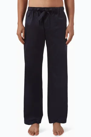 Tekla Pyjama Pants in Cotton Poplin
