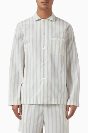 Tekla Long-sleeve Shirt in Cotton Poplin