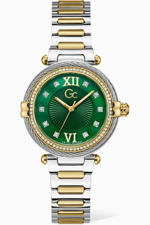 GC Vogue Cable Quartz Stainless Steel Watch, 36.5mm