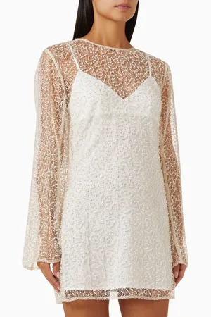 Anna Quan Aria Beaded Mini Dress