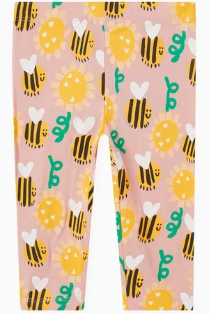 Stella McCartney Bee Print Leggings in Cotton
