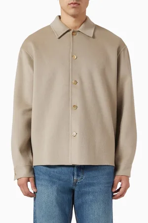 Frame Double Face Shirt Jacket in Wool