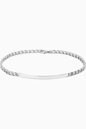 MIANSAI ID Chain Bracelet Matte Sterling Silver