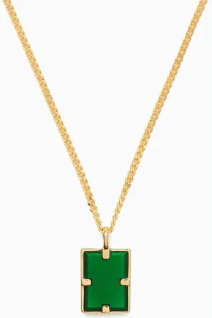 MIANSAI Lennox Necklace in Gold-plated Sterling Silver