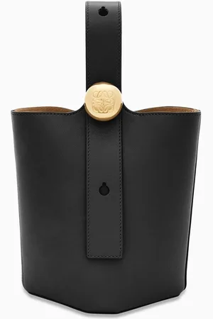 Loewe Mini Pebble Bucket Bag in Calfskin