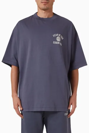 FEAR OF GOD Crewneck T-shirt in Cotton Jersey