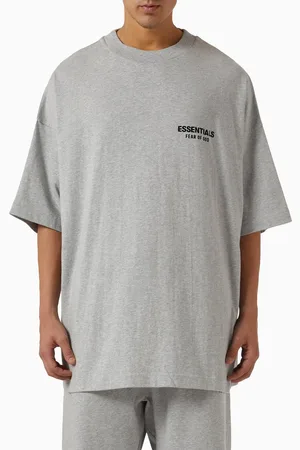 FEAR OF GOD Logo Crewneck T-shirt in Jersey