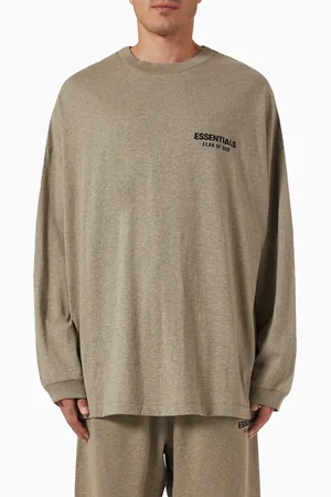 FEAR OF GOD Logo Long-sleeve T-shirt in Jersey