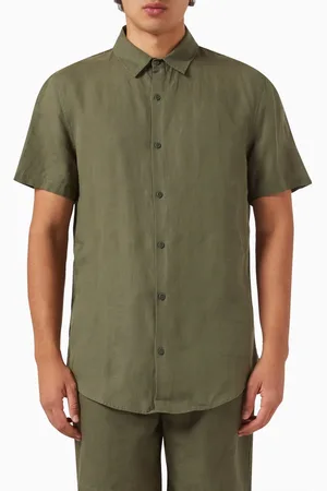 ONIA Jack Air Shirt in Linen