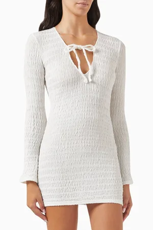 Montce Sophia Cover-up Mini Dress in Stretch Cotton