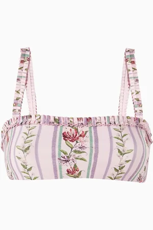 Agua by Agua Bendita Olmo Honeysuckle Bikini Top