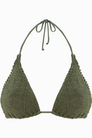 Bond Eye Sofie Eco Triangle Bikini Top in Regenerated Nylon