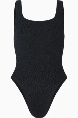 Hunza G Square Neck One-Piece Swimsuit in Original Crinkle™