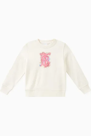 Burberry TB Monogram Sweatshirt in Cotton