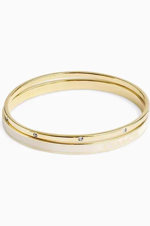 Coach Signature Duo Bangle, Set of 2