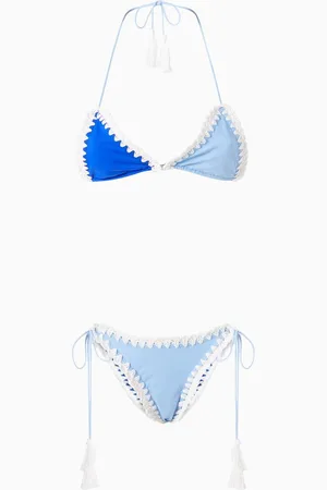 Cleonie Swim Peaches Crochet Bikini Set