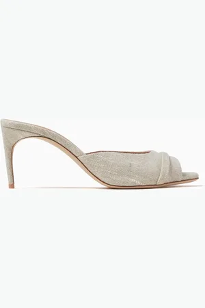 MALONE SOULIERS Lumi 70 Mules in Linen