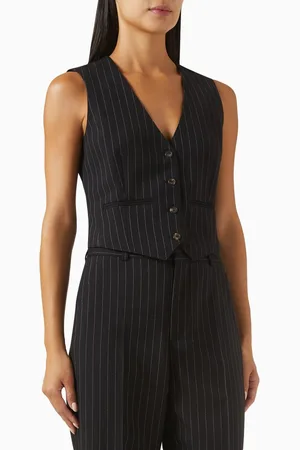 WARDROBE.NYC Cropped Waistcoat