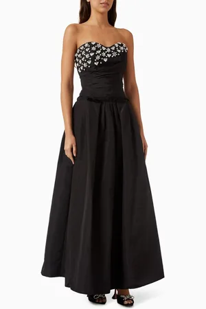 HUISHAN ZHANG Gwyneth Strapless Gown
