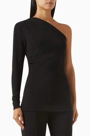 DAY Birger et Mikkelsen Paris One-shoulder Top in Jersey
