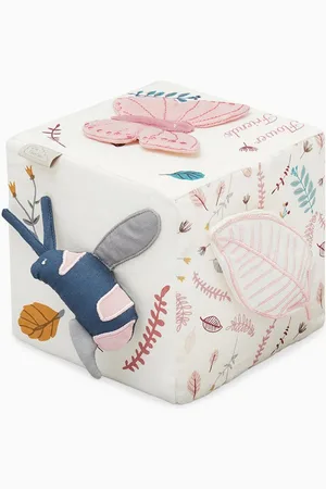 Cam Cam Copenhagen Activity Cube Toy in Organic Cotton