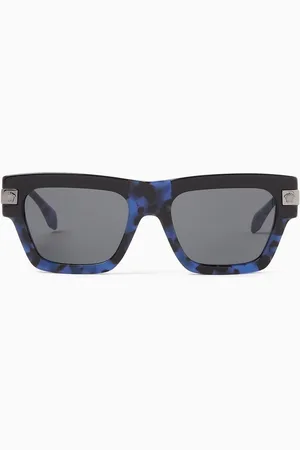 VERSACE Rectangle Sunglasses in Acetate
