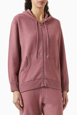 VERSACE Medusa Zipped Hoodie in Wool Cashmere-blend