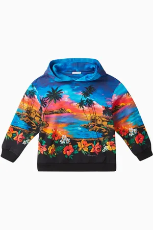 Dolce & Gabbana Hawaii Hoodie in Cotton