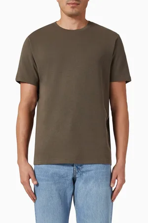 Frame Duo Fold T-shirt in Cotton-jersey