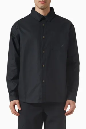 Jordan Essentilals Button-down Shirt in Cotton