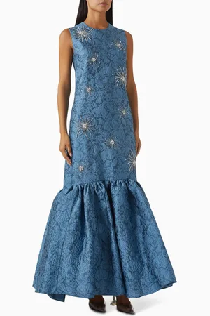 HUISHAN ZHANG Amarice Crystal-embellished Gown
