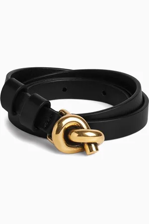 Bottega Veneta Knot Belt in Calfskin Leather