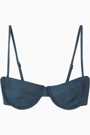 Haight Adjustable Vintage Bikini Top in Lycra