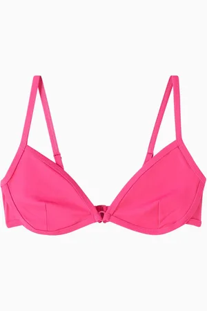 GOOD AMERICAN Capri Bikini Top in Stretch Nylon