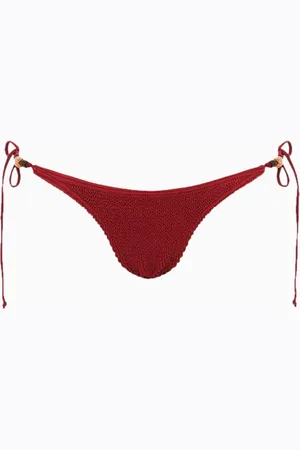 Bond Eye Vista Beaded Bikini Briefs in Authentic Crinkle™ Fabric