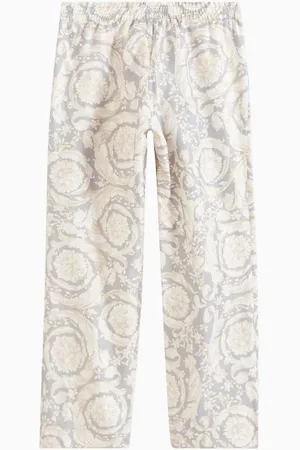 VERSACE Barocco-print Pyjama Pants in Silk-twill
